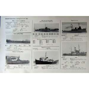   1953 54 Oiler Ships Bahia Aguirre Maire Ninfas Guarani