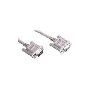  Mono Monitor or Mouse Serial Cable, 12 Feet, DB9M DB9F 