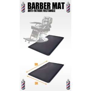   Thick Barber Hair Salon Anti Fatigue Floor Comfort Work Mat Rectangle