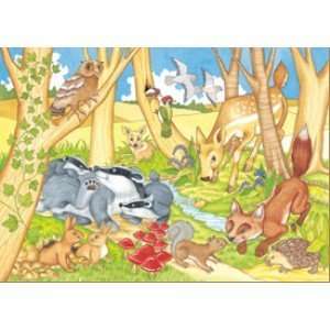  Mini Woodlands Puzzle. LEAD FREE.