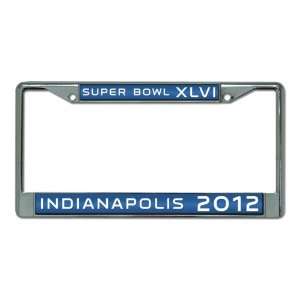  Super Bowl XLVI in Indianapolis Laser Chrome Frame