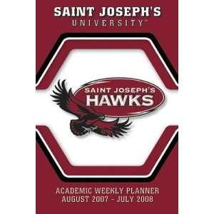  Saint Josephs Hawks 2007   2008 5x8 Academic Weekly 