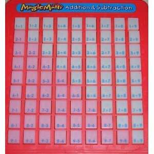   MagicMath Magic Math Addition & Subraction Learning Game Toys & Games