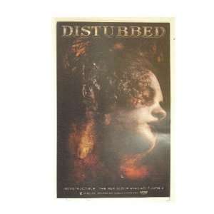    The Disturbed Poster Indestructible Decaying Head 