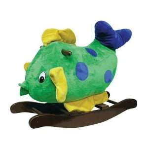  Bubbles Fish Rocker Ride on Toy Toys & Games