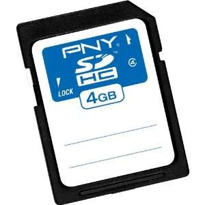  PNY Optima 4GB Secure Digital High Capacity SDHC Card P 