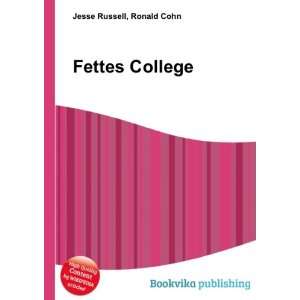  Fettes College Ronald Cohn Jesse Russell Books