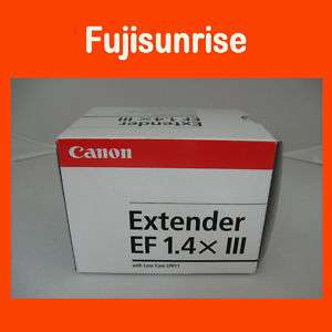 Canon Extender EF 1.4X III Mark 3 Teleconverter  