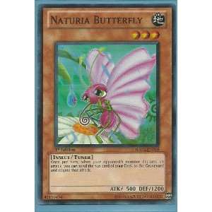  Yugioh HA04 EN019 Naturia Butterfly Super Rare Card Toys 