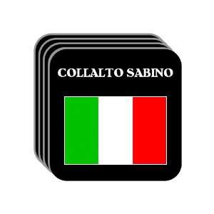  Italy   COLLALTO SABINO Set of 4 Mini Mousepad Coasters 