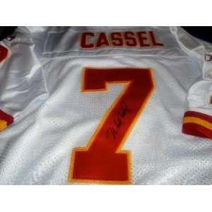   Cassel Autographed Jersey   Autographed NFL Jerseys