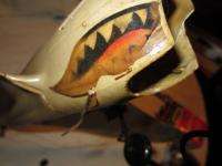 COX P 40 WAR HAWK FLYING TIGER AIRPLANE THIMBLE DROME TETHER CONTROL 