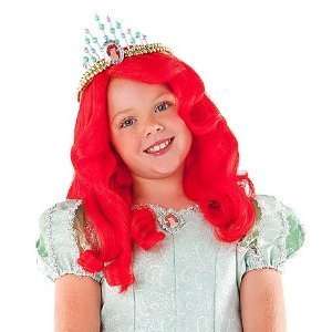  Disney Parks Deluxe Ariel Costume Wig Hair Little Mermaid 