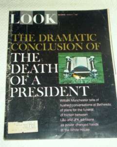 LOOK Magazine March 7, 1967 THE DEATH OF A PRESIDENT  