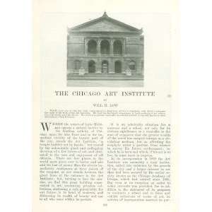   1904 Chicago Art Institute Ryerson Library Fullerton 