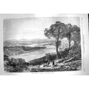  1869 Prince Arthur Ireland View Londonderry River