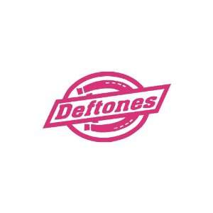  Deftones medium 7 Tall PINK vinyl window decal sticker 