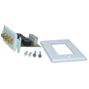  HDtv Comp Video with dig Aud Wallplate Extender Kit Electronics