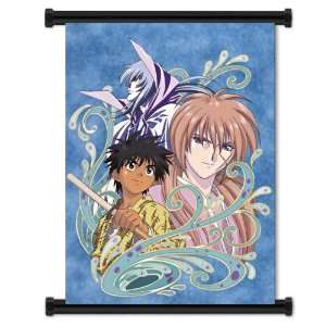  Rurouni Kenshin Anime Fabric Wall Scroll Poster (31x42 