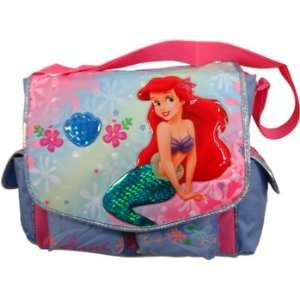  Disney Princess Little Mermaid Messenger Bag   School Bag 