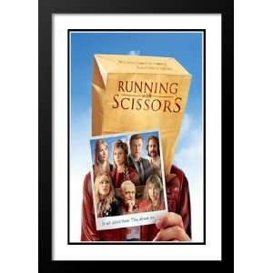 Running with Scissors 32x45 Framed and Double Matted Movie 