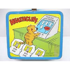  Heathcliff Metal Lunch Box from 1982 Toys & Games