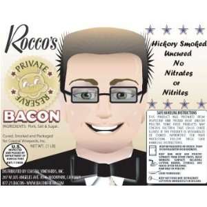   No Nitrite Hickory Smoked Bacon  Grocery & Gourmet Food