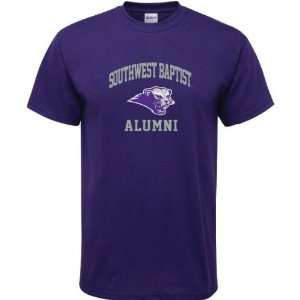  Southwest Baptist Bearcats Purple Alumni Arch T Shirt 