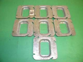 Lot Of 7 Crouse Hinds TP578 1 Gang 3/4 Inch Raised Electrical Box 