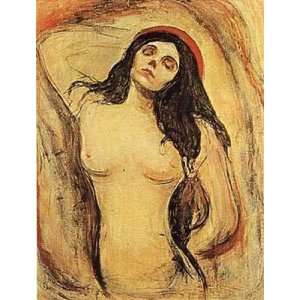  Edvard Munch   Madonna Size 18x24 by Edvard Munch 18x24 