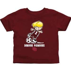 Denver Pioneers Toddler Boys Soccer T Shirt   Cardinal