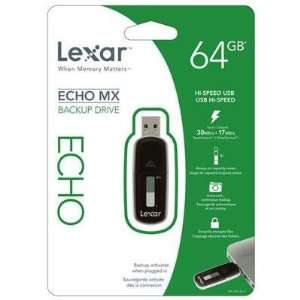    Quality 64GB Lexar Echo MX backup driv By Lexar Media Electronics