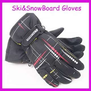 New Man Black&Trickle Ski Snowboard Gloves XLarge  