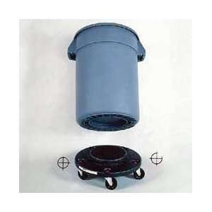 Tandem Dolly   Brute Round Containers, Rubbermaid   Model 2646   Each 
