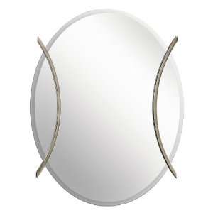   Bellamy Contemporary / Modern Oval Mirror from the Bellamy Collection