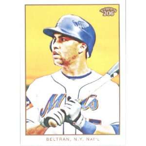  2009 Topps 206 #169 Carlos Beltran   New York Mets 