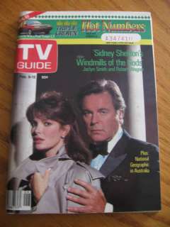 Feb 1988 TV GUIDE Magazine Jaclyn Smith Robert Wagner  