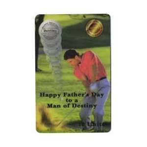   Fathers Day (Golfer Hitting A Golf Ball) SPECIMEN 