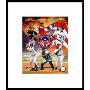  2003 MLB Puerto Rico Composite, Bernie Williams Framed 