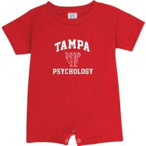  Tampa Spartans Red Psychology Arch Baby Romper