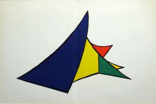 Alexander Calder, DLM #141 Original framed Lithograph from 1963, Make 