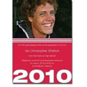 Noteworthy Collections   Graduation Invitations (Baseline 2010   Red 