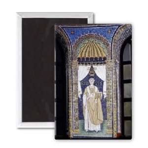  Orso, a bishop of Ravenna (mosaic) by   3x2 inch Fridge 
