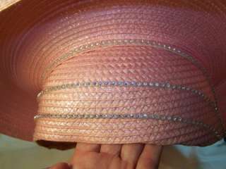   Pink Hat George Zamaul Church Couture Zamaul Accessory Hats Designer