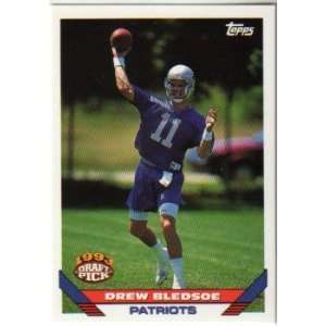  Drew Bledsoe New England Patriots 1993 Topps #130 Rookie 