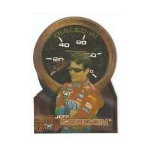 1999 Wheels Dialed In #DI1 Jeff Gordon   NASCAR (Racing 