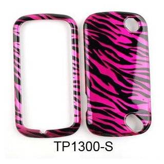 For AT&T Pantech Laser P9050 Accessory  Pink Zebra Design Hard Case 