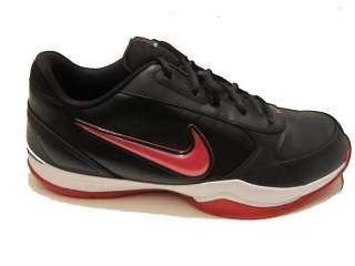 Nike Air Court Leader Low basketball red black sz 9  12  