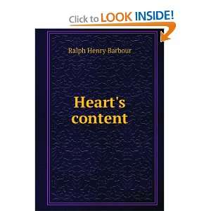 Hearts content Ralph Henry Barbour  Books