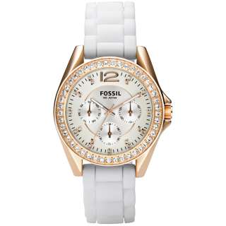 Fossil Riley Rose Gold Tone Womens Watch ES2810  
